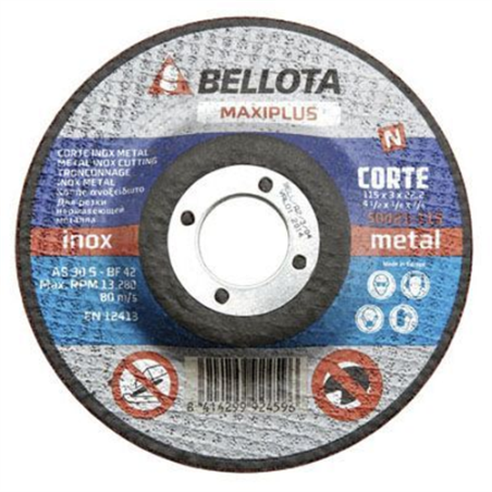 DISCOS BELL 50421 180x3x22 CORTE 