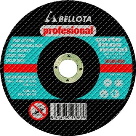 DISCOS BELL 50320 230x19 A/INOX 