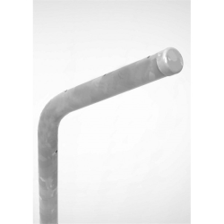 POSTE GALVANIZADO 28x240VISERA CURVA  