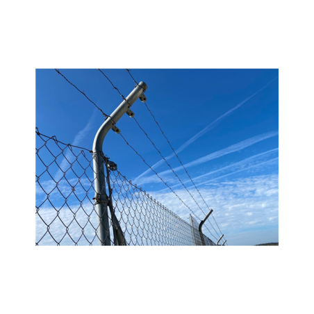 POSTE CURVO 48X2200 SIMPLE   