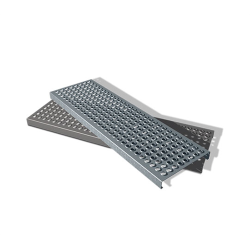 PELDAÑO REPUJADO 800x250x2mm GALV 