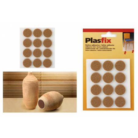 FIELTRO AUTOADH MARRON 17mm R/20pcs 