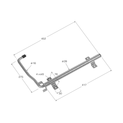RETENEDOR PUERTA VARILLA V RP-11 2702 