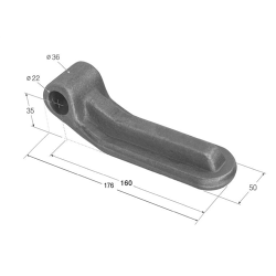 HEMBRA CONTENEDOR  H-28 ACODADA  1443 