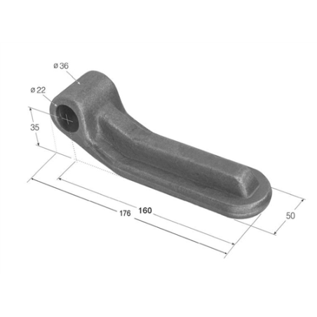 HEMBRA CONTENEDOR  H-28 ACODADA  1443 