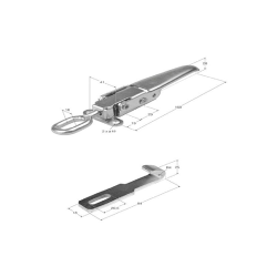 CIERRE ANILLA CH-33 REGVARILLA C/UÑA  0505 