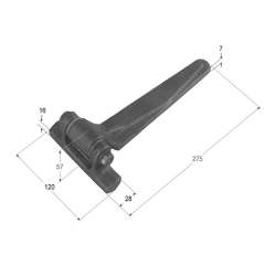 BISAGRA CAMION B-1 C/CASQUILLO  1411 