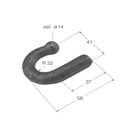 GANCHO SOLDAR PEQUEÑO G- 2  2003 