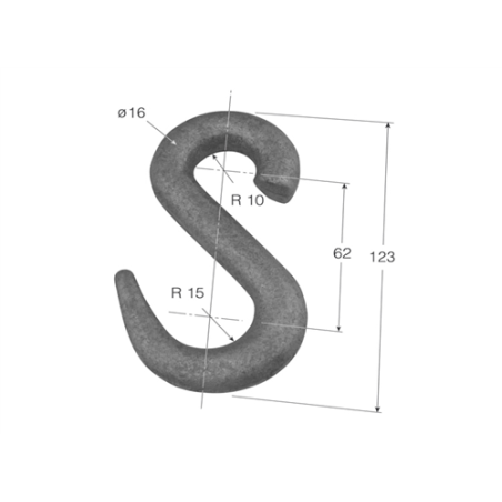 GANCHO CADENA GRANDE G- 6  2019 