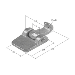 UÑA U- 6 S ARTICULADA S/CINCAR  0308 
