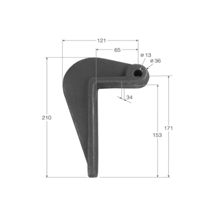 HEMBRA ACODADA BASCGRANDE HB-2  1432 