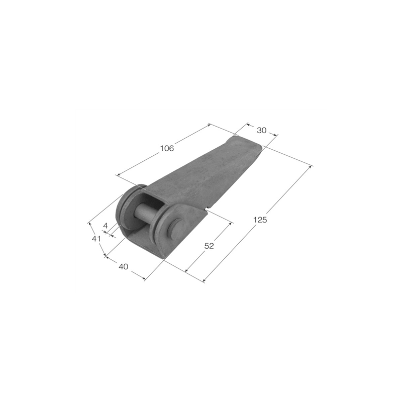 BISAGRA CHAPA DE 30mm    BS-30  1602 