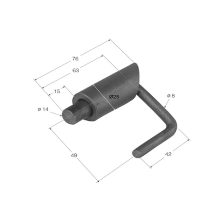 CIERRE GANADERO 18M PILAR P/RECTA  0918 
