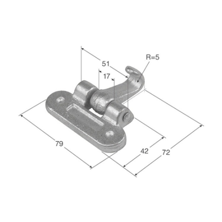 UÑA U- 9 S ARTICULADA S/CINCAR  0314 