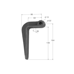 HEMBRA ACODADA BASCPEQUEÑ HB-1  1431 