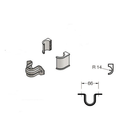 ABRAZADERA DE FALLEBA CF-27 ABRAZ   0833 