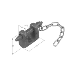CIERRE CHAVETA C-11  0446 