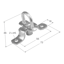 GANCHO CAHPA TIR GIRA GH-12  2042 