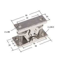 RETENEDOR PUERTA  MUELLE COMPLETO RP-3  2716 