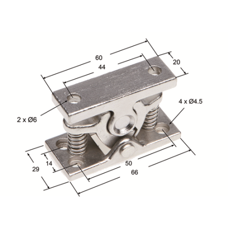 RETENEDOR PUERTA  MUELLE COMPLETO RP-3  2716 