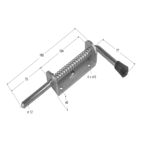 CIERRE GANADERO CG- 6 SENCILLO LARGO  0915 