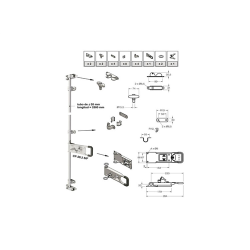 CIERRE FALLEBA CF-20 SIN TUBO  0810 