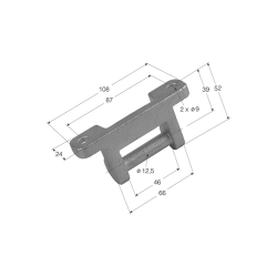 MACHO BISAGRA M TIR-11  1516 
