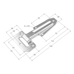 BISAGRA BCS-10 AIREACION CINCADA  1703 