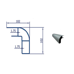 CANTONERA ALUMKIT ANTICICLISTA RF-3239 
