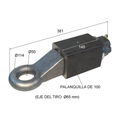 TIRO LANZA 100 R/65 HOMOLOGADO  3510 