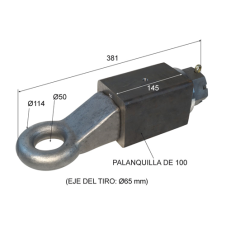 TIRO LANZA 100 R/65 HOMOLOGADO  3510 