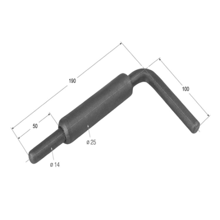 CIERRE GANADERO CG-14 L TUBO 14mm  0904 