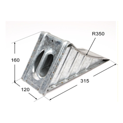 CALZO-42 GALVANIZADO 310mm  2847 