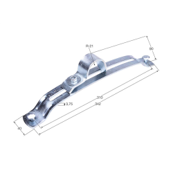 SOPORTE ALETA SRA-12 CINCADO  2902 