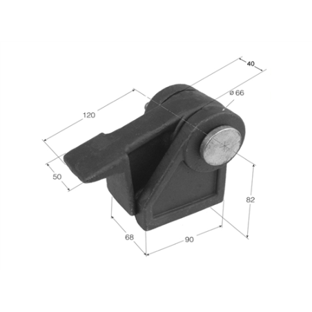 BISAGRA VOLQUETE LATERAL B-20  1425 