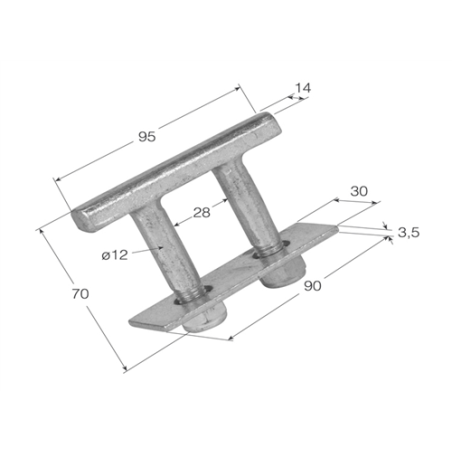 ANILLA TENSORA DE BANDA AT-1  2110 