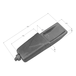 CUÑAS FORJADAS  CU 120x30 C/ABR C/T  2314 