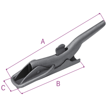 CIERRE CH- 8 CHAPA GR C/UÑA Descatalogada 