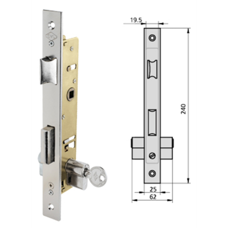 CERRADURAS CVL 1984-V/20/6 
