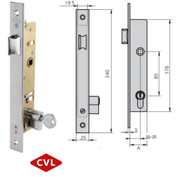CERRADURAS CVL 1984-T/30/6 