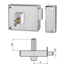 CERRADURAS CVL  124-A/1/10 IZQ  2