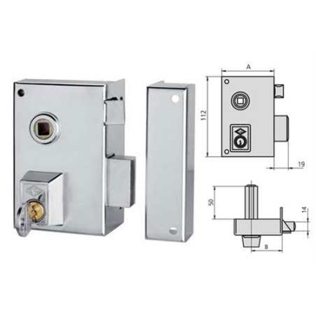 CERRADURAS CVL   56-BR/1/70 DER 