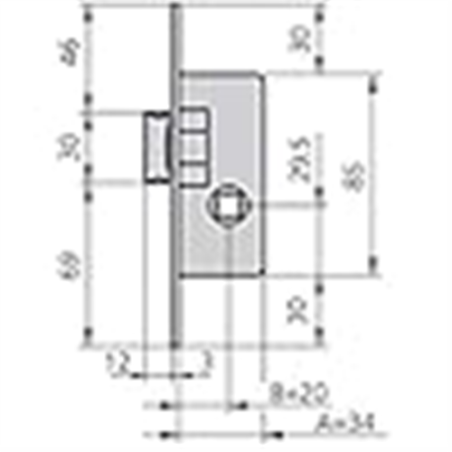 PICAPORTES CVL 1964-R/0 