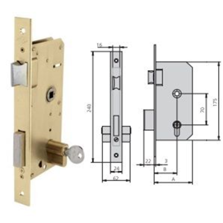 CERRADURAS CVL 1970-A/50/2 