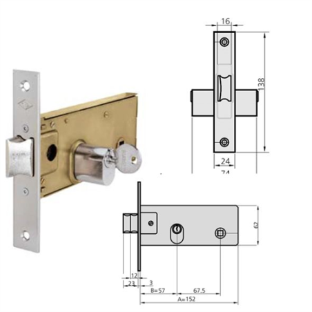 CERRADURAS CVL 1981/60/5 