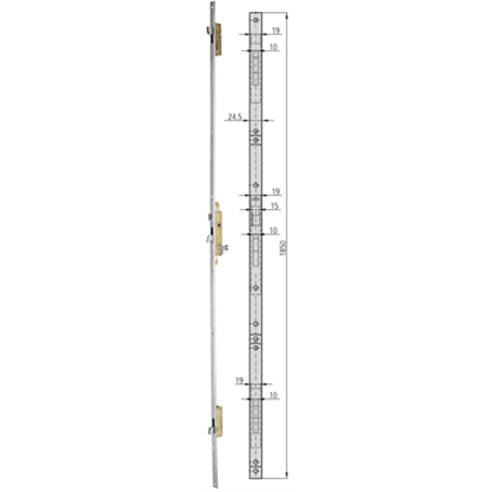 CERRADURAS CVL 2994/25/6U 