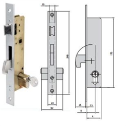 CERRADURAS CVL  190/33/0 5990/2535/4 