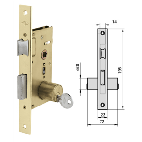 CERRADURAS CVL 1962/2/60 