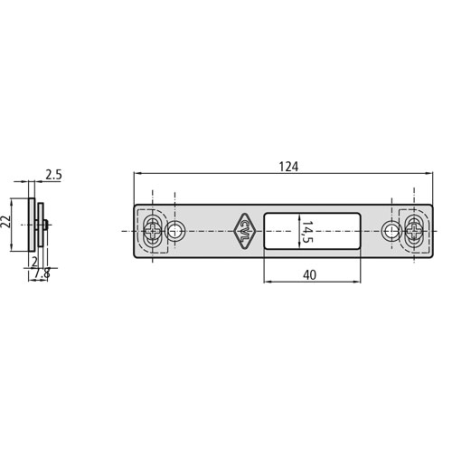 CERRADERO CVL CE-196/6LR INOX REG 