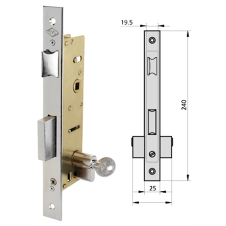 CERRADURAS CVL 1995-T/32/6 